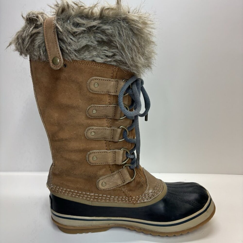 SOREL Joan of Artic Snow Winter Boots Waterproof Insulated Lace Up Women‎ Sz 7 - Picture 12 of 14